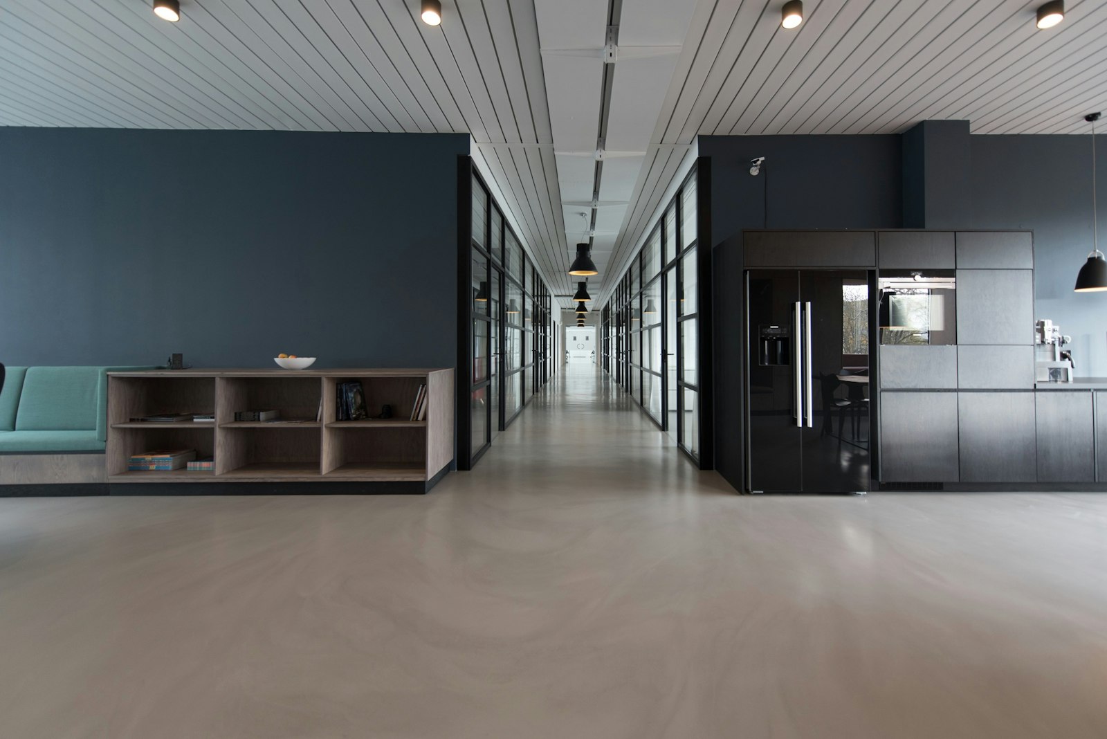 A bright, modern workspace